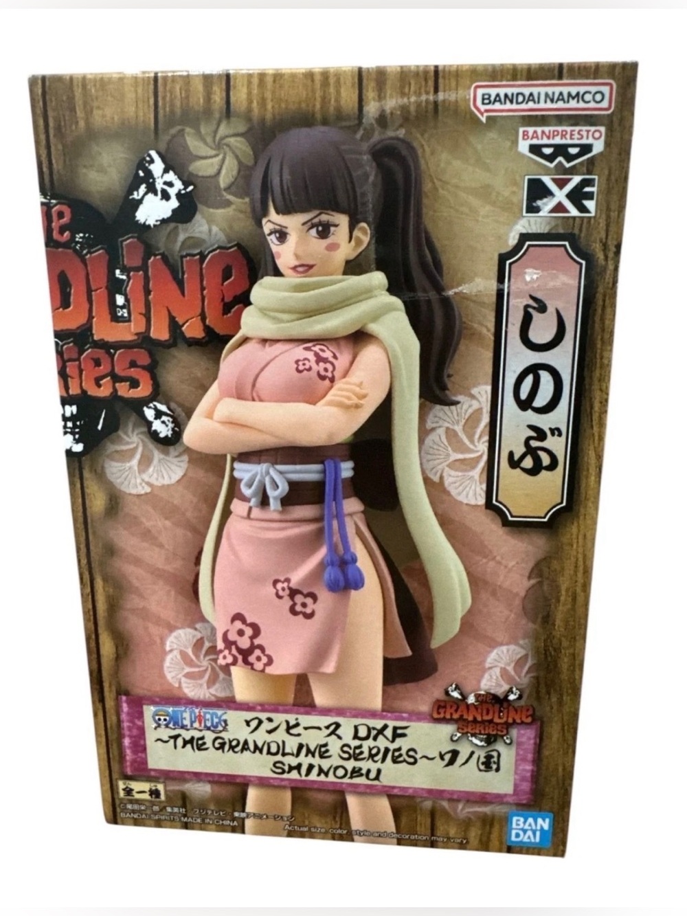 Banpresto One Piece DXF Grandline Series Shinobu Figure - Pink Outfit